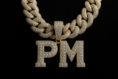 with loads of diamonds and more for man to wear